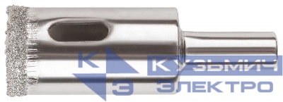 Коронка кольцевая алмазная по кафелю и стеклу 20х50мм КУРС 16280