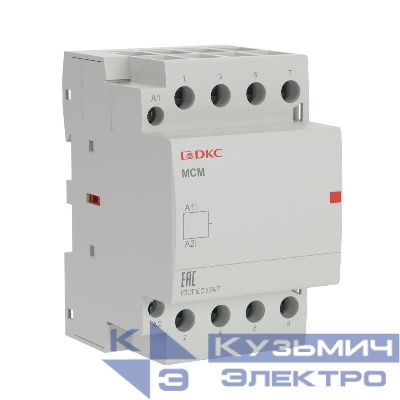 Контактор модульный 4НО MCE 4P 63А управляющ. напряжен. 240В 50Гц YON MCE-63-40-A240