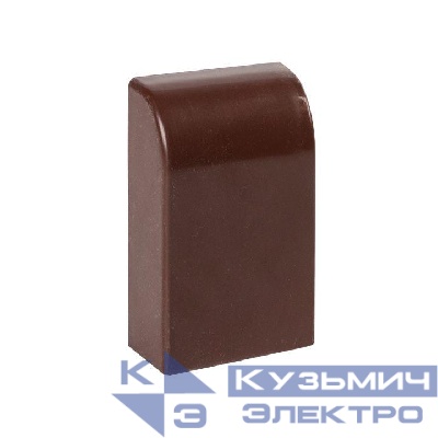 Заглушка 25х25 под темн. дерево Plast PROxima (уп.4шт) EKF ecd-25-25x4