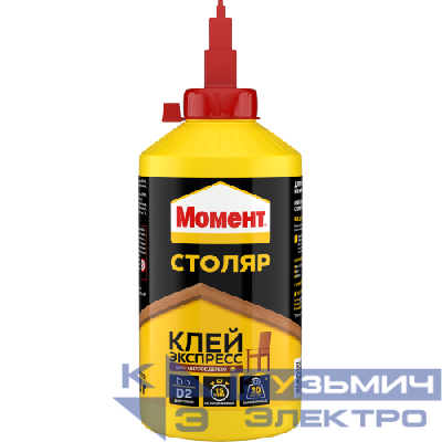 Клей ПВА "Момент Столяр Клей-Экспресс" 750г Момент Б0005804