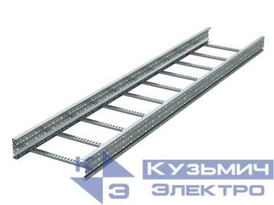 Лоток лестничный 1000х150 L3000 сталь 1.5мм тяжелый (лонжерон) DKC ULM350