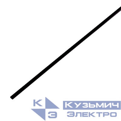 Трубка термоусадочная ТУТ нг 2.0/1.0 черн. 1м Rexant 20-2006