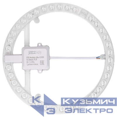 Модуль светодиодный с драйвером PPB Module 40Вт 6500К IP20 D250мм JazzWay 5065000