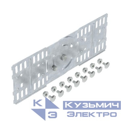 Комплект для кабельного лист. лотка соединительный шарнирный H=110мм RGV 110 FT (болт + шайба + гайка) OBO 7082436