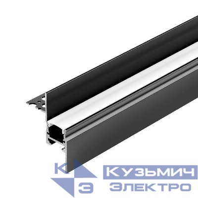 Профиль СEIL-S14-SHADOW-T-2000 BLACK L2000 алюм. Arlight 040779
