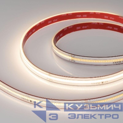 Лента светодиодная SPI-COB-PS-X378-14mm 24V Warm 3000К-PX63-BPT 7Вт/м IP67 герметичная бегущий огонь (уп.5м) Arlight 041742