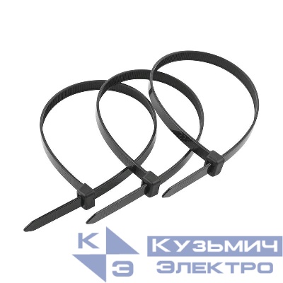 Хомут-стяжка 4.2х300 черн. (нейлон) (уп.4шт) Tech-KREP 106924