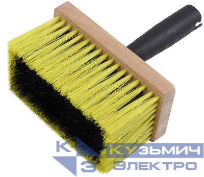 Макловица 150х70мм искусственная щетина деревянный буковый корпус КУРС 01631