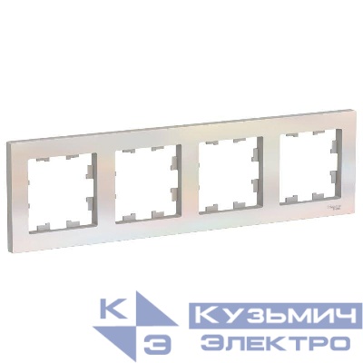 Рамка 4-м AtlasDesign универс. жемчуж. SE ATN000404