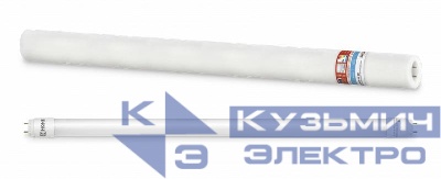 Лампа светодиодная LED-T8R-М-PRO 15Вт линейная матовая 6500К холод. бел. G13R 1500лм 230В 600мм поворотн. IN HOME 4690612030968