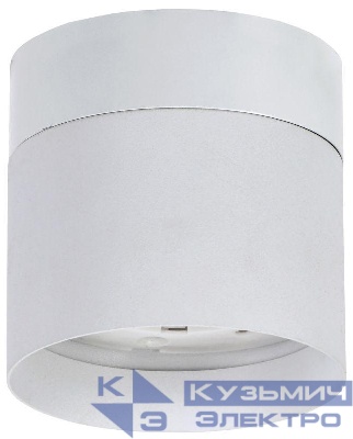 Светильник 4014 потолочный поворот. под лампу GX53 бел. IEK LT-UPB0-4014-GX53-1-K01