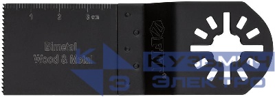 Полотно пильное фрезерованное ступенчатое Bi-metall Co 8% 32.5х0.8мм FIT 37924