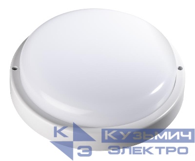 Светильник светодиодный "Банник" PBH-PC2-RA 18Вт 6500К IP65 ЖКХ ДБП кругл. пылевлагозащ. бел. Pro JazzWay 5032309