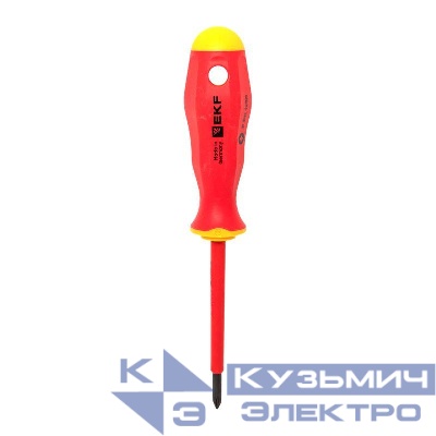 Отвертка Professional PH-FL1х80мм VDE 1000В EKF ph-fl-1-80-pro-in
