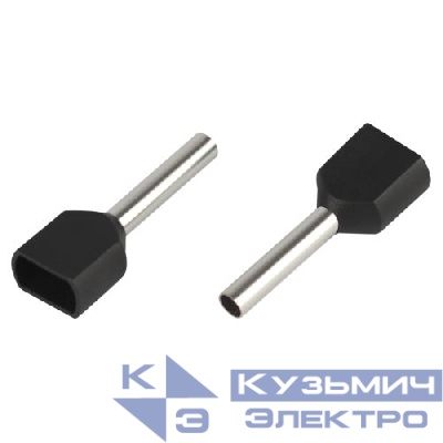 Наконечник-гильза двойн. НШвИ(2) 1.5-12 с изолированным фланцем (уп.50шт) Эра Б0063307