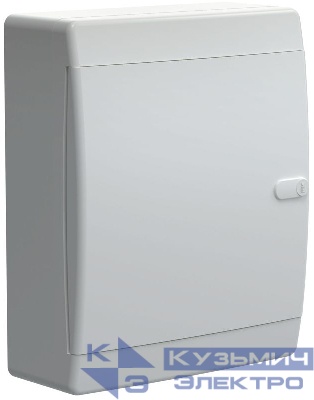Корпус ЩРН-П-18 UNION Compact IP41 бел. дверь пластик. IEK UIC-KP13-N-18-41-K01