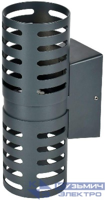 Светильник светодиодный 5102 настенный 10Вт 4000К IP54 уличный сер. IEK LT-DBU0-5102-010-40-K03