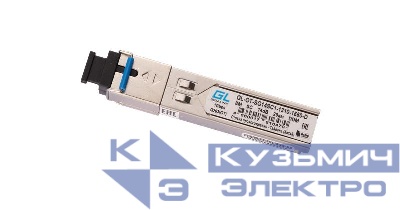 Модуль SFP WDM 1Гбит/с одно волокно SM SC Tx:1310/Rx:1550нм DDM 14дБ до 20км GIGALINK GL-OT-SG14SC1-1310-1550-D