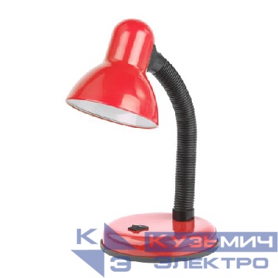 Светильник N-211-E27-40W-R настол. красн. ЭРА Б0035057
