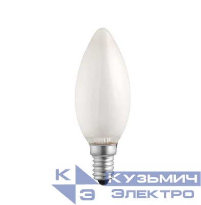 Лампа накаливания B35 240V 60W E14 frosted JazzWay 3320522