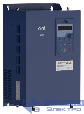 Преобразователь частоты A650 380В 3Ф 37кВт 75А M ONI A650-33E37TM