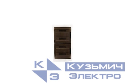 Корпус щита распределительного для модульного оборудования 72M(18х4) навесной прозр. затемненная дверца Cetinkaya Pano CP30972