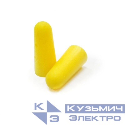 Вкладыш противошумные одноразовые (уп.2шт) ЕЛАНПЛАСТ БЕР131100