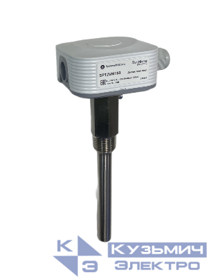 Датчик температуры погружной 0-100град.C/0-10В RS485/Modbus 150мм 24Вс гильзой SE SPT2VM150