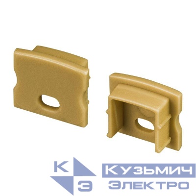 Заглушка ARH-LINE-1715 с отверстием GOLD пластикArlight 039995