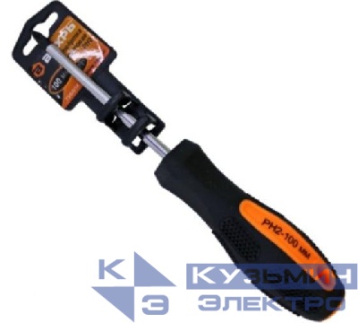 Отвертка крестовая PH2 100мм Вихрь 73/6/2/14