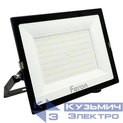 Прожектор светодиодный LL-924 200Вт 4000К IP65 AC 230В/50Гц 2835SMD черн. FERON 48110