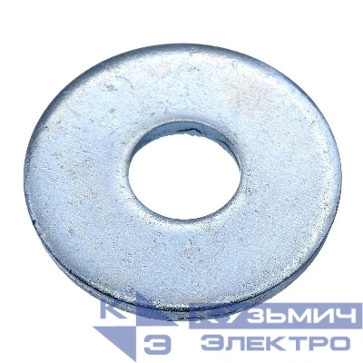 Шайба плоская увеличенная М10 (d105) DIN 9021 цинк (европодвес) (уп.4шт) СТРОЙМЕТИЗ 3070061