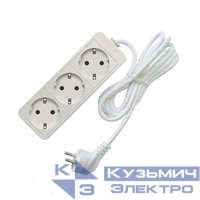 Удлинитель 3х10м с заземл. 16А IP20 3.5кВт ПВС Союз 481S-6310