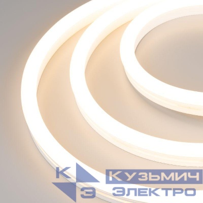 Лента светодиодная WAVE-SIDE-A120-12x25mm 230В Warm 3000К 12Вт/м IP67 wire x2 грибовидная форма герметичная (уп.50м) Arlight 051933