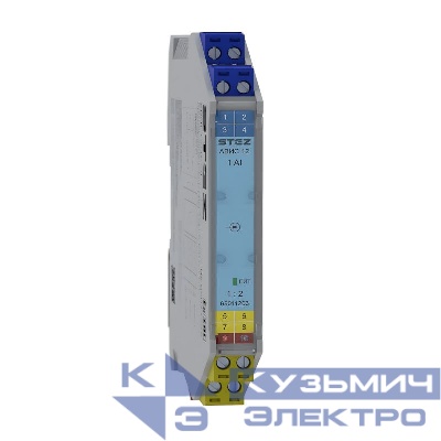 Барьер искрозащиты разделительный преобразователь входных аналоговых сигналов АВИС12-RPSSI-I-2I СТЭЗ 65011203