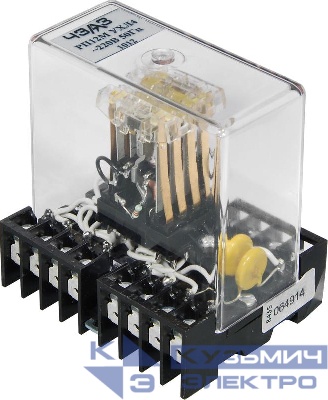 Реле промежуточное РП-12М 220В передн. присоед. ЧЭАЗ A8119-77951279