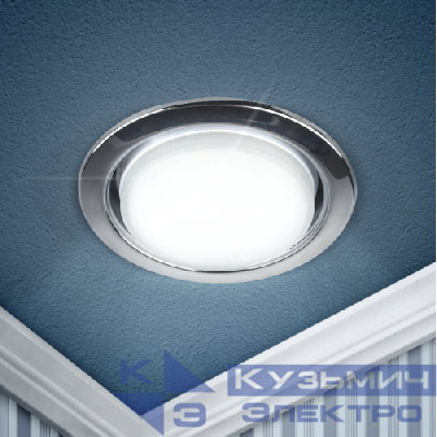 Светильник под GX53 13Вт 220В хром (уп.10шт) KL35 CН-10 /1 ЭРА Б0048948