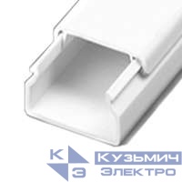 Кабель-канал 25х16 L2000 с двойн. замком пластик Урал Пак КК-19025016-084