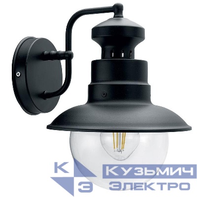 Светильник PL571 60Вт IP44 230В садово-парковый черн. FERON 11597