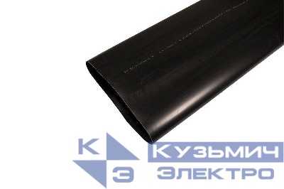 Трубка термоусадочная среднестен. клеевая 160/50 (3-4:1) 1м черн. Rexant 26-0160
