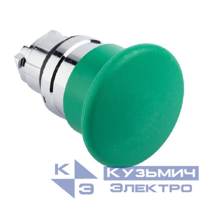 Механизм кнопки исполнительный XB4 "Грибок" возврат. без фиксации без подсветки зел. PROxima EKF XB4BC-G