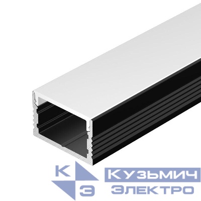 Профиль SL-SLIM15-H10-2000 BLACK L2000 алюм. Arlight 056908