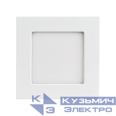 Светильник светодиодный DL-120х120M-9W Day White IP40 метал. Arlight 020126