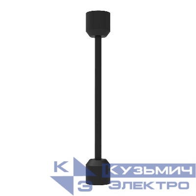 Коннектор жесткий с питанием ART-APRIORI-CON-ROD-A-L260-POWER (BK вертикальный) IP20 металл Arlight 039415