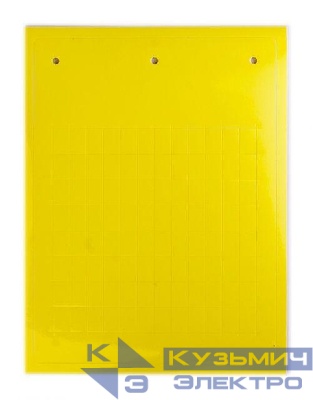 Табличка эластичная клейкое основание винил желт. (уп.720шт) DKC TAF178AY