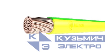 Провод ПуГПнг(А)-HF 1х16 450/750В Ж/З (м) Цветлит 00-00139857