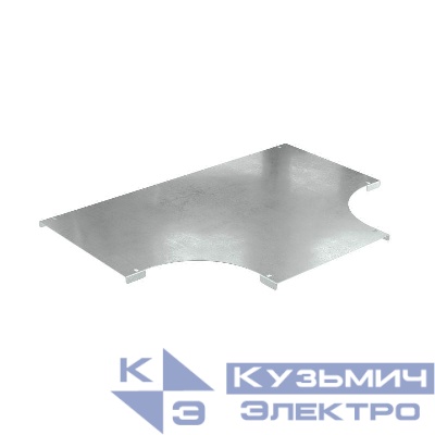 Крышка на ответвитель DPT Т-образ. горизонтальный 100 в комплекте с крепеж. эл. для монтажа гор. оцинк. DKC SKTS100KHDZ