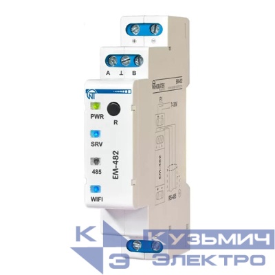 Точка доступа к NT Cloud (Wi-Fi) ЕМ-482-1.RS-485 питание 7-30В к-во модулей - 1 выносная антенна Wi-Fi НовАтек-Электро 3425680481-1