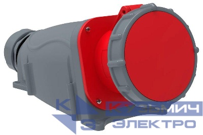 Розетка ОП Magnum 63А 200/346-240/415В 3P+PE+N 6ч ССИ-135 IP67 IEK PSN12-063-5