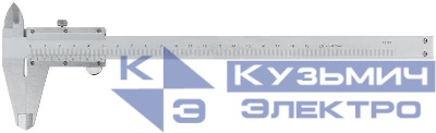 Штангенциркуль металлический нержавеющий 200мм/0.02мм пластик. кейс FIT 19845